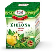 Zelený čaj s ovocím dule 100 gramov MALWA TEA