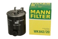 Mann-filter wk 842/20 фильтр топлива - фото