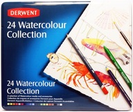 Kredki Derwent Watercolour akwarelowe 24 szt.