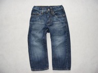 H&M jeansy z regulacją pasa 98 cm