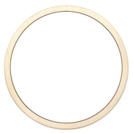 Drevená obruč kruh pre lapač snov - 12 cm