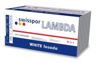 SWISSPOR Polystyrén LAMBDA WHITE FASÁDA(cena za m3)