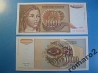 Banknot Jugosławia 10000 Dinara 1992 P-116 UNC
