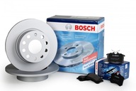2× Bosch 0 986 479 296 Brzdový kotúč + Bosch 0 986 494 122 Sada brzdových doštičiek, kotúčové brzdy