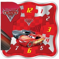 Puzzle Playme 12 dielikov Cars 3 Drevené hodiny Autá 3