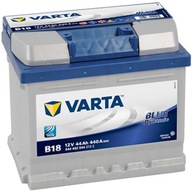 Аккумулятор varta blue b18 12v 44ah 440a p+ - фото