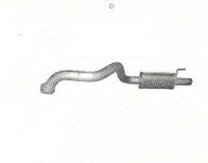 Глушитель наконечника toyota land cruiser 3,0 d 96-03r. - фото