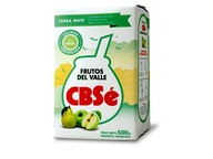 Yerba Mate Cbse Frutos Del Valle 500g 0,5kg