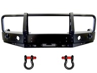 Бампер перед mitsubishi l200 1996-2005 r плита под wyciagarke сталь
