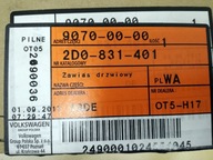 Петля дверь 2d0 831 401 продажа - фото