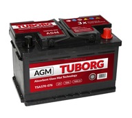 Аккумулятор tuborg agm 70ah 760a tsa570-076
