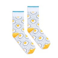 PONOŽKY DLHÉ BANÁNOVÉ SOCKS 36-41 EGGS POĽSKÉ