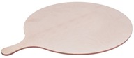 DESKA NA PIZZU dřevěná kulatá PATERA 42 cm EKO