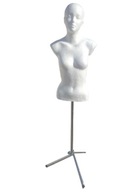 Dámska polystyrénová figurína s hlavou stojan roz 34