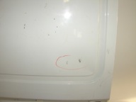 door rear. rear part left RENAULT KANGOO 98-08
