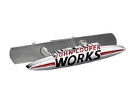 Эмблема logo решетка mini john cooper works 135mm - фото