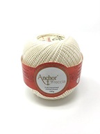 Háčkovacia Priadza ANCHOR FRECCIA 6 50g/175m col.6650 ecru