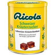 RICOLA BYLINNÉ CUKRÍKY PROTI KAŠĽU 250G Z NEMECKA