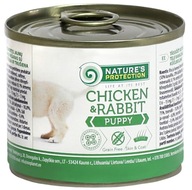 OCHRANA NATURES Chicken&Rabbit Puppy - ( Kuracie Mäso a králik) Mokré krmivo 200g