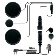 ZESTAW SŁUCHAWKOWY DO RADIA, KASK ZAMKNIĘTY, WTYK TYPU 