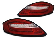 Фары задний porsche boxter cayman led диодная, диодное r/w - фото