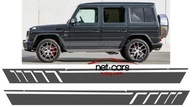 Наклейки дверь mercedes g klasa, класс w463 amg дизайн s
