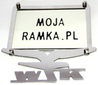 Rámček na registráciu na motocykel WSK Junak INOX!