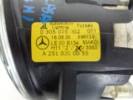 NEBELSCHEINWERFER RECHTS MERCEDES E C R KLASA ML A2518200856