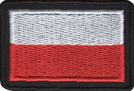 Flaga POLSKI POLSKA na mundur SW PSP WP rzep