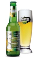 NEWTON APPLE BEER pohár 25cl BELGICKO