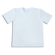Gładka koszulka t-shirt Gracja - biały - 92