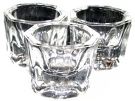 Kozmetický sklenený pohár Krištáľový pre Henny Liquidu