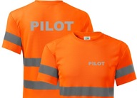 Pracovné tričko Reflexné tričko s potlačou PILOT XL