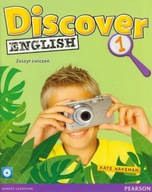 Discover English 1 Zeszyt ćwiczeń z płytą CD Kate Wakeman PEARSON