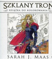 Szklany tron książka do kolorowania Maas Sarah J.