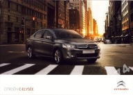 Citroen C-Elysee prospekt 2013 polski
