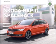 SKODA Rapid Spaceback prospekt model 2015 Słowacja