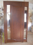 DRZWI ZEWNĘTRZNE DREWNIANE DWUSKRZYDŁOWE Dz4