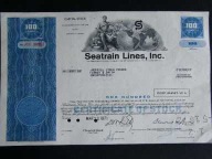 ART DECO SEATRAIN LINES 1971