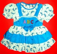 Sukienka ABC w KOKARDKI r. 80/12 m-cy