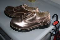 glany BUTY GLANY NISKIE ZLOTE SKOROP 36 ZERO