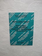REGULAMIN FUNDUSZU ŚWIADCZEŃ SOCJALNYCH/PRAWO PRAC