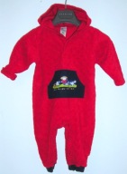 Ciepły KOMBINEZON pajacyk Bhs BABY r. 80/9-12 m-cy