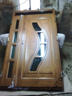 DRZWI ZEWNĘTRZNE DREWNIANE DWUSKRZYDŁOWE Dz33