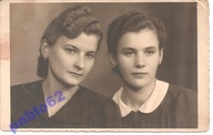 MATKA I CÓRKA - fotografia z lat 40-tych.