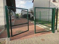 BRAMA SKRZYDŁOWA PANELOWA 4M X 1,5M GRAFIT