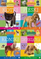 Minialbum z naklejkami KOMPLET 4 różnych bajek