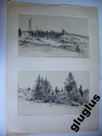 2 RYSUNKI CZARNA BIESZCZADY 1986 ROK