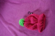 CZAPKA DZIECKO 7-13 lat GIRL AKRYL PINK nowe wyprzedaz