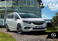 Opel Zafira prospekt 01 2018 model 2018 polski